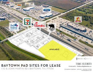 More details for 9204 E Freeway Service Rd, Baytown, TX - Land for Lease