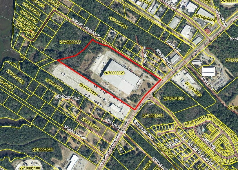 2440 Clements Ferry Rd, Charleston, SC for lease - Plat Map - Image 2 of 7