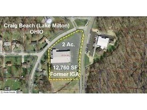 1428 Grandview Rd, Lake Milton, OH - AERIAL map view