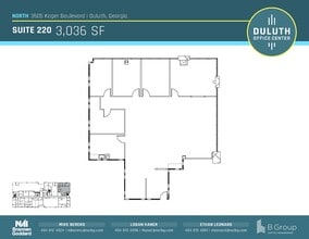 3505 Koger Blvd, Duluth, GA for lease Floor Plan- Image 1 of 1