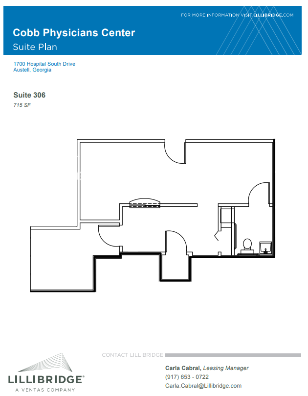 1700 Hospital South Dr, Austell, GA for lease Floor Plan- Image 1 of 1