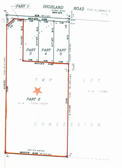 363 Highland Rd W, Hamilton, ON for sale - Site Plan - Image 1 of 1