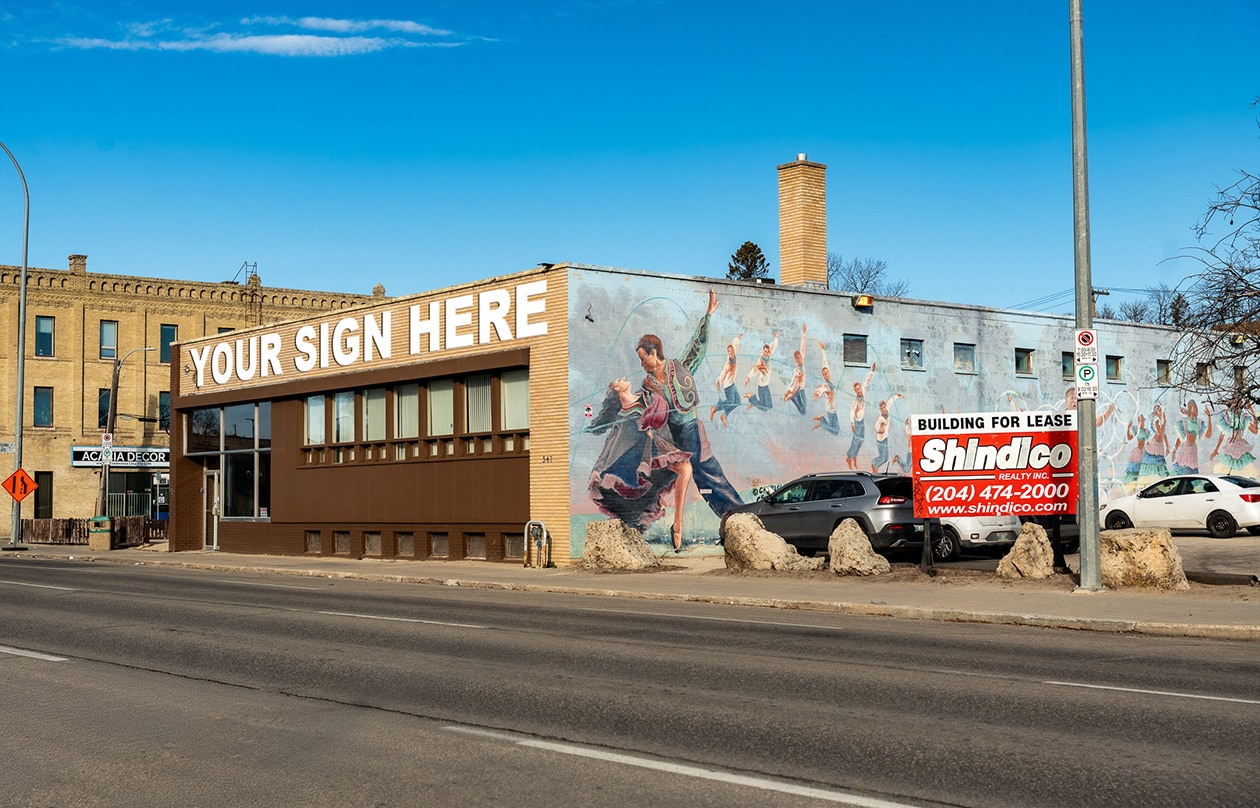 547 Notre Dame Ave, Winnipeg, MB for lease Building Photo- Image 1 of 6