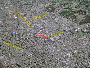 10730-10794 San Pablo Ave, El Cerrito, CA - AERIAL map view