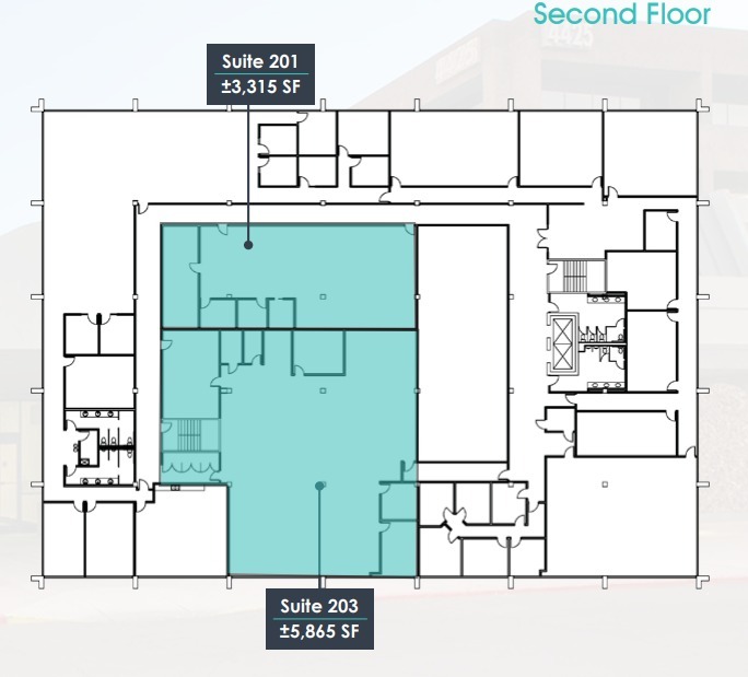 4425 W Olive Ave, Glendale, AZ for lease Floor Plan- Image 1 of 1