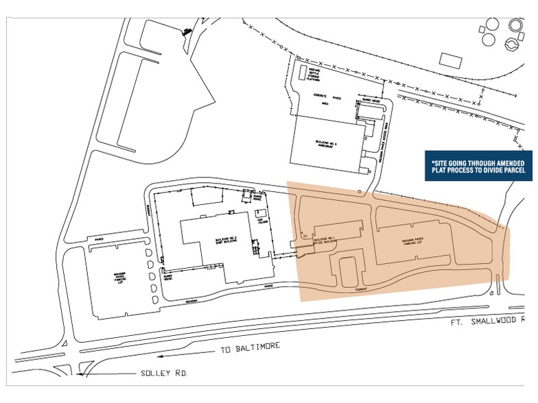 1005 Brandon Shores Rd, Baltimore, MD for sale - Site Plan - Image 2 of 5