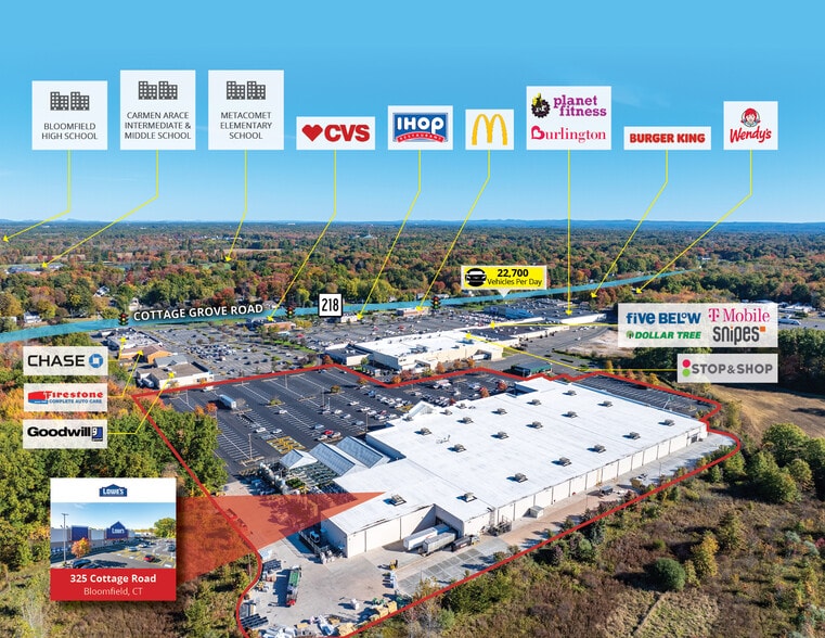 325 Cottage Grove Rd, Bloomfield, CT for sale - Building Photo - Image 2 of 6