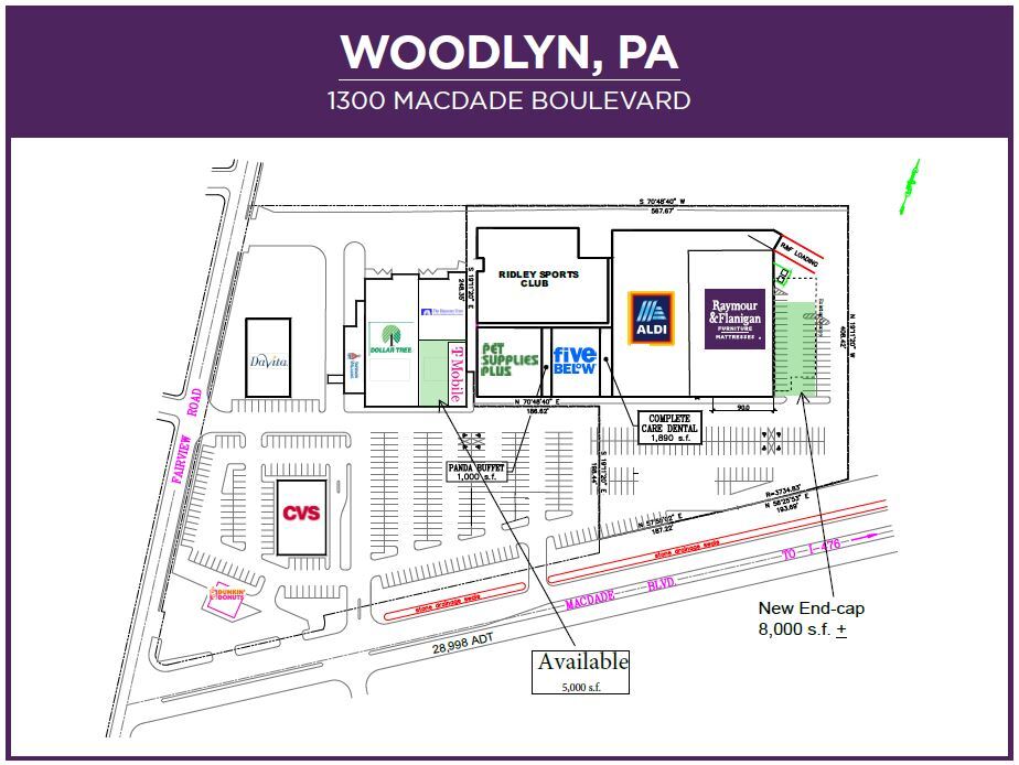 1245 MacDade Blvd, Woodlyn, PA for lease Site Plan- Image 1 of 11