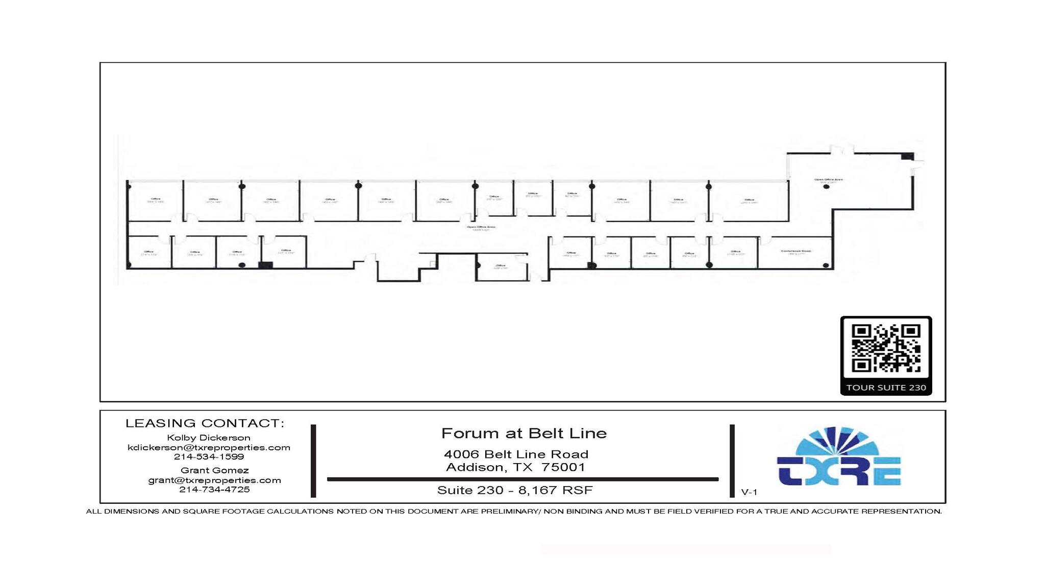 4004 Belt Line Rd, Addison, TX for lease Floor Plan- Image 1 of 1