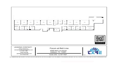 4004 Belt Line Rd, Addison, TX for lease Floor Plan- Image 1 of 1