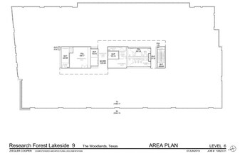 9709 Lakeside Blvd, The Woodlands, TX for lease Floor Plan- Image 1 of 1