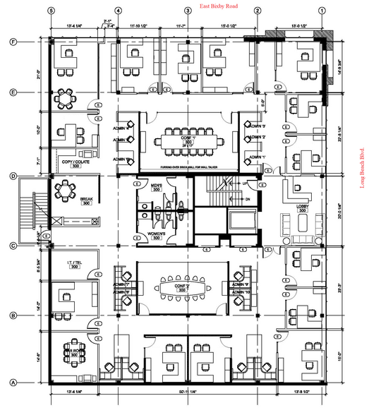 3777 Long Beach Blvd, Long Beach, CA for lease - Floor Plan - Image 2 of 7