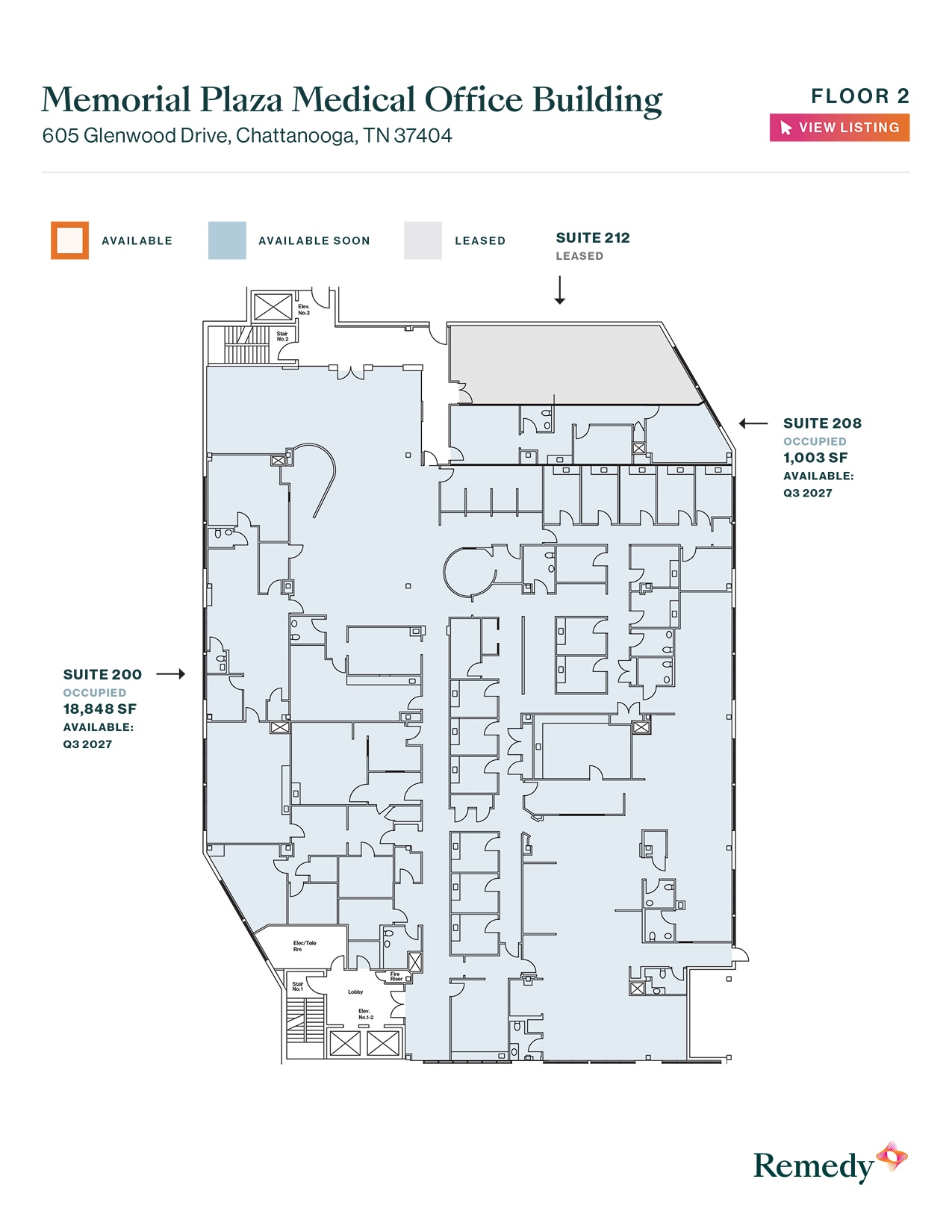 605 Glenwood Ave, Chattanooga, TN for lease Floor Plan- Image 1 of 1