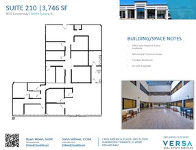 161 S Lincolnway, North Aurora, IL for lease Floor Plan- Image 1 of 2