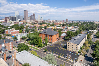 1420 Ogden St, Denver, CO - aerial  map view