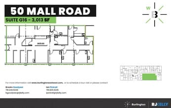 50 Burlington Mall Rd, Burlington, MA for lease Floor Plan- Image 1 of 1