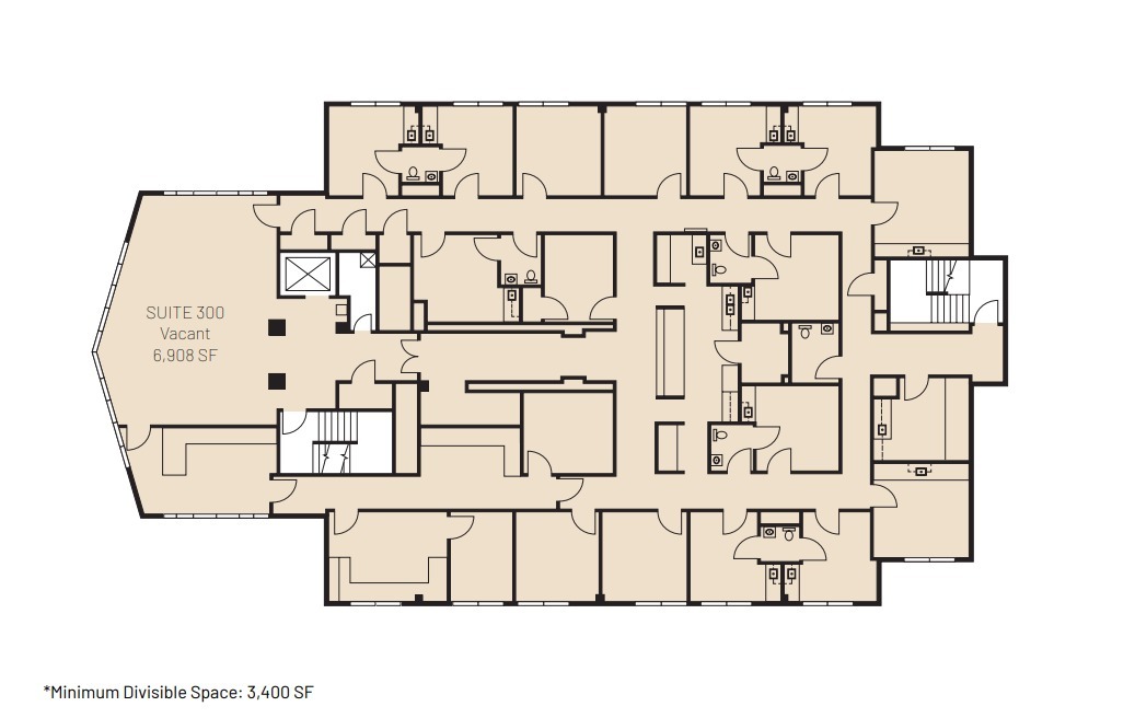 105 SW Cary Pky, Cary, NC for lease Floor Plan- Image 1 of 1