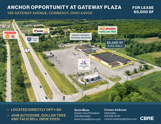 More details for 199 Gateway Ave, Conneaut, OH - Retail for Lease