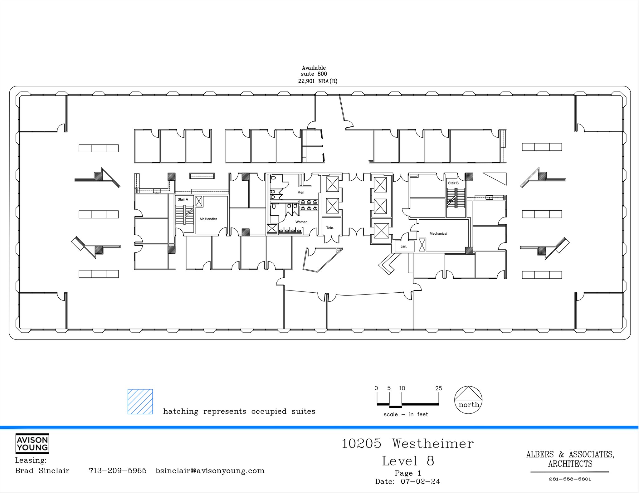 10205 Westheimer Rd, Houston, TX for lease Floor Plan- Image 1 of 1