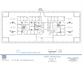 10205 Westheimer Rd, Houston, TX for lease Floor Plan- Image 1 of 1