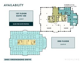 8405 Greensboro Dr, McLean, VA for lease Floor Plan- Image 1 of 1