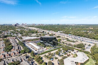 12720 Hillcrest Rd, Dallas, TX - AERIAL  map view