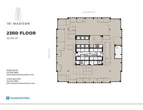 181 W Madison St, Chicago, IL for lease Site Plan- Image 1 of 2