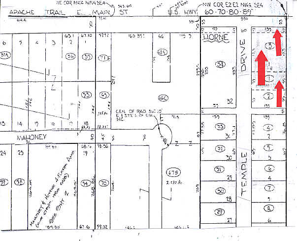 955 E Main St, Mesa, AZ for sale - Plat Map - Image 2 of 16