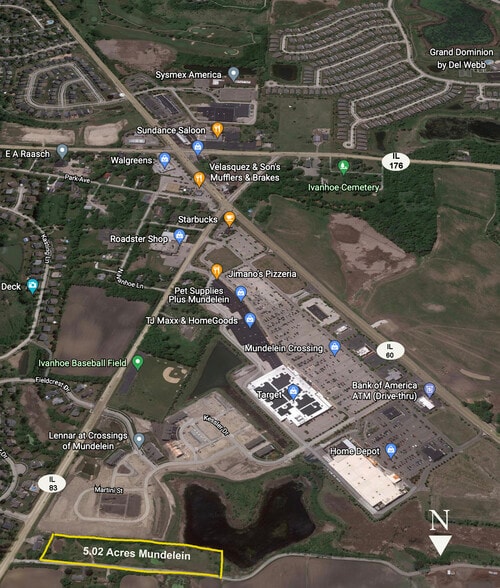 29278 N Il Route 83, Mundelein, IL for sale - Aerial - Image 2 of 2