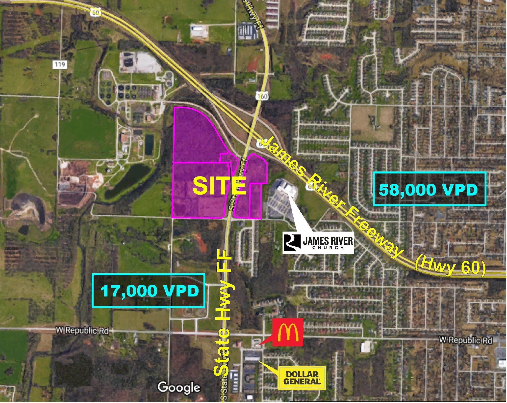 3839 S State Hwy FF, Springfield, MO for sale Building Photo- Image 1 of 1