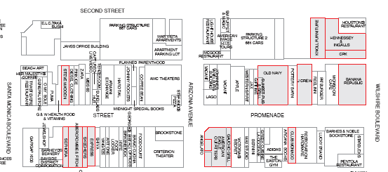 210-214 Wilshire Blvd, Santa Monica, CA for lease - Site Plan - Image 3 of 4