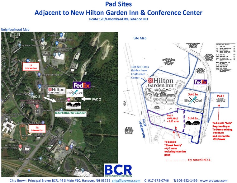 Route 120/LaBombard Rd, Lebanon, NH for sale - Site Plan - Image 3 of 6