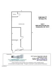 9850-9860 Owensmouth Ave, Chatsworth, CA for lease Floor Plan- Image 1 of 1