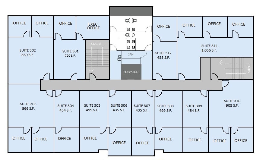 7951 Riviera Blvd, Miramar, FL for lease Floor Plan- Image 1 of 4