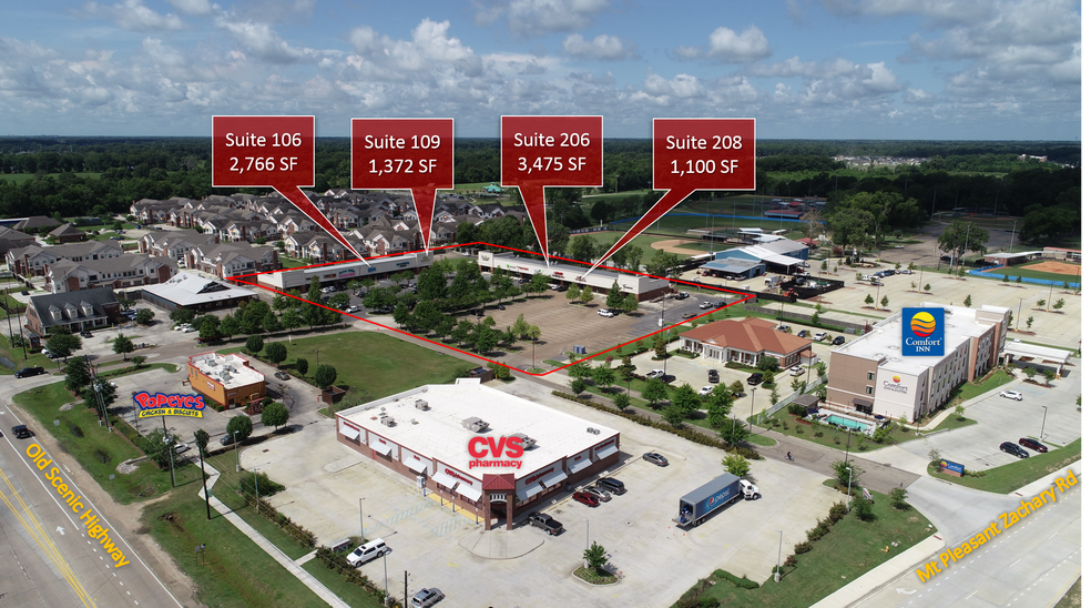 Old Scenic Hwy Corner Church St & Old Scenic Hwy, Zachary, LA 70791