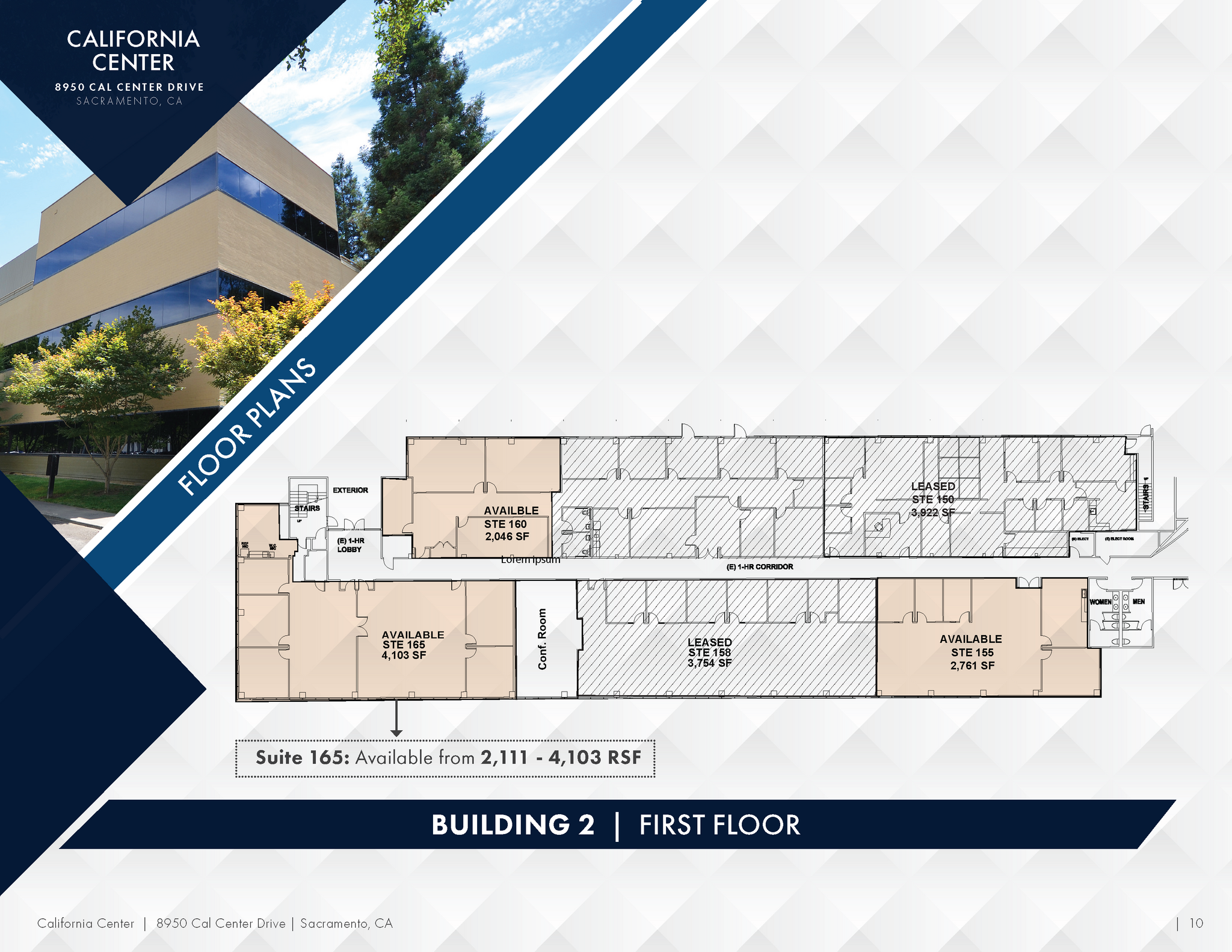 8950 Cal Center Dr, Sacramento, CA for lease Floor Plan- Image 1 of 1