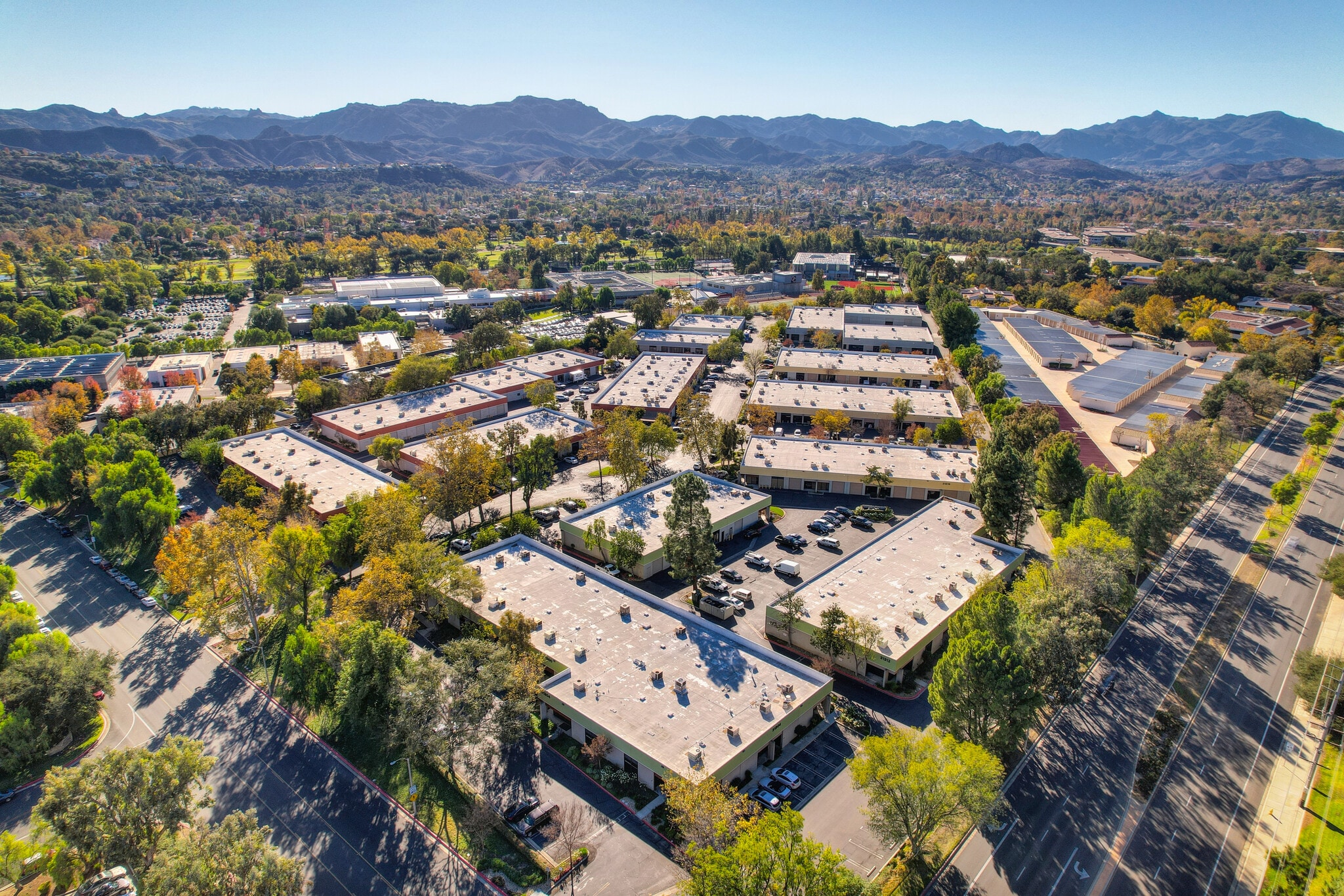31304-31348 Via Colinas, Westlake Village, CA for lease Aerial- Image 1 of 7