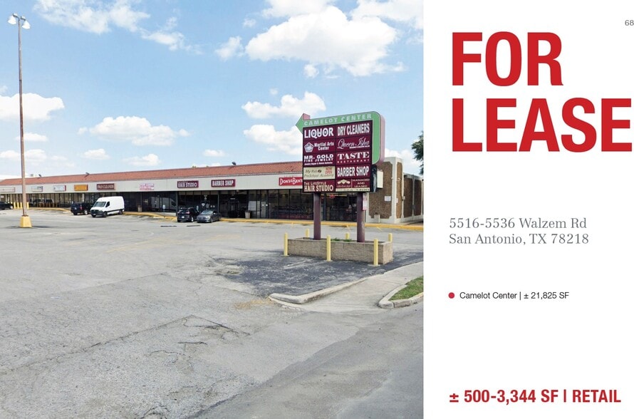 5516-5536 Walzem Rd, San Antonio, TX for lease - Building Photo - Image 1 of 16