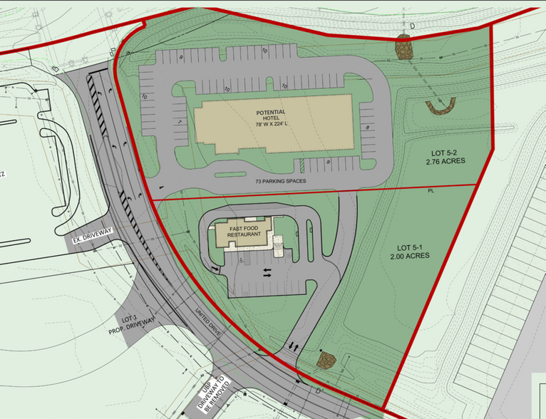 2215 United Drive, Shippensburg, PA for sale - Site Plan - Image 2 of 6