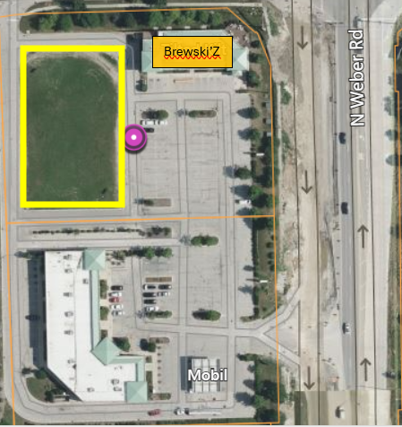 1095 S Weber Rd, Bolingbrook, IL for lease Aerial- Image 1 of 6