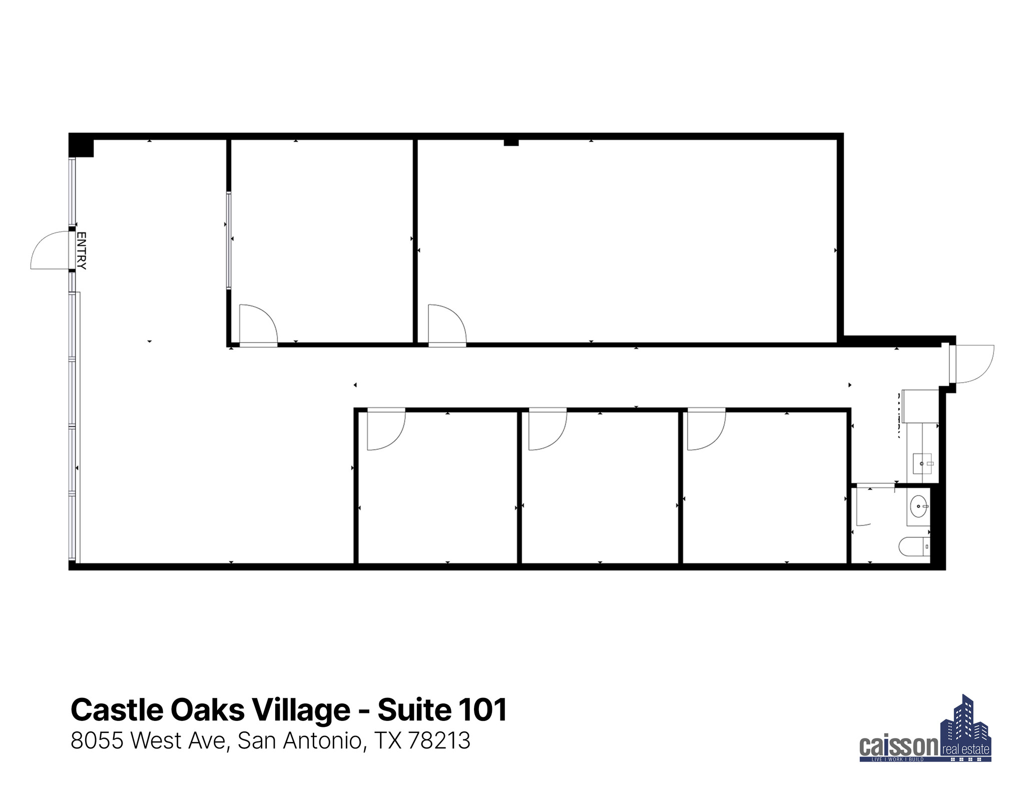 8055 West Ave, San Antonio, TX for lease Floor Plan- Image 1 of 1