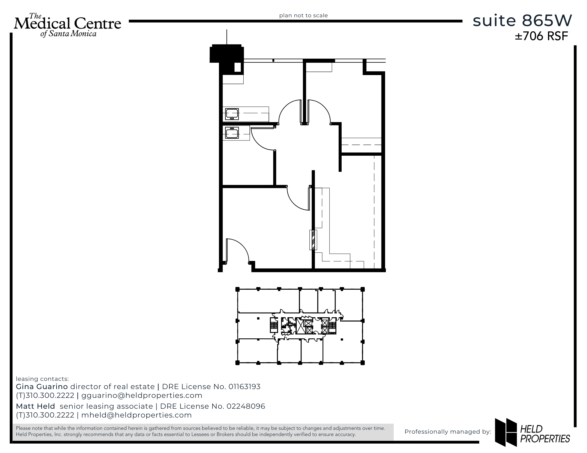 2001 Santa Monica Blvd, Santa Monica, CA for lease Floor Plan- Image 1 of 10