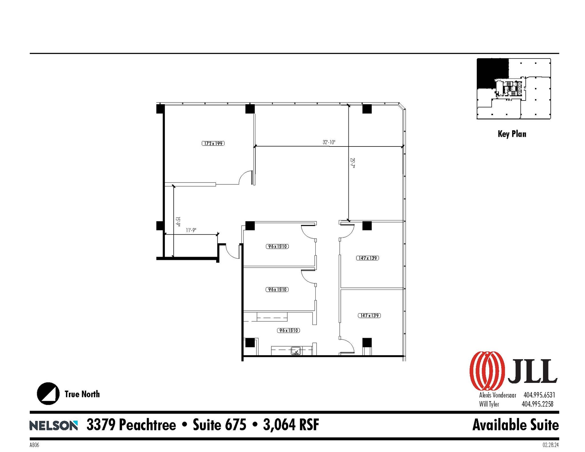 3379 Peachtree Rd NE, Atlanta, GA for lease Floor Plan- Image 1 of 6