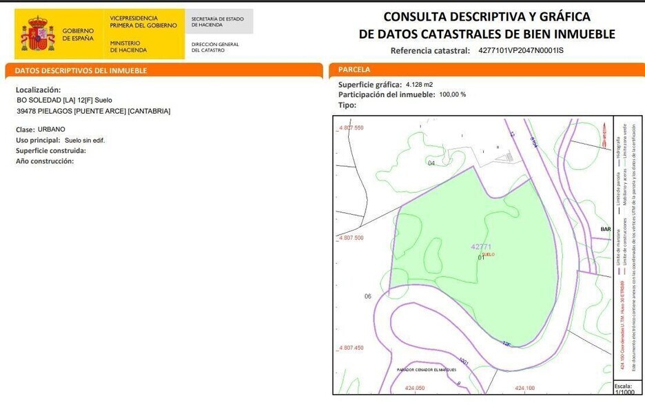 Land in Piélagos, Cantabria for sale - Building Photo - Image 2 of 4