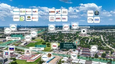 3801 N Town East Blvd, Mesquite, TX - AERIAL map view