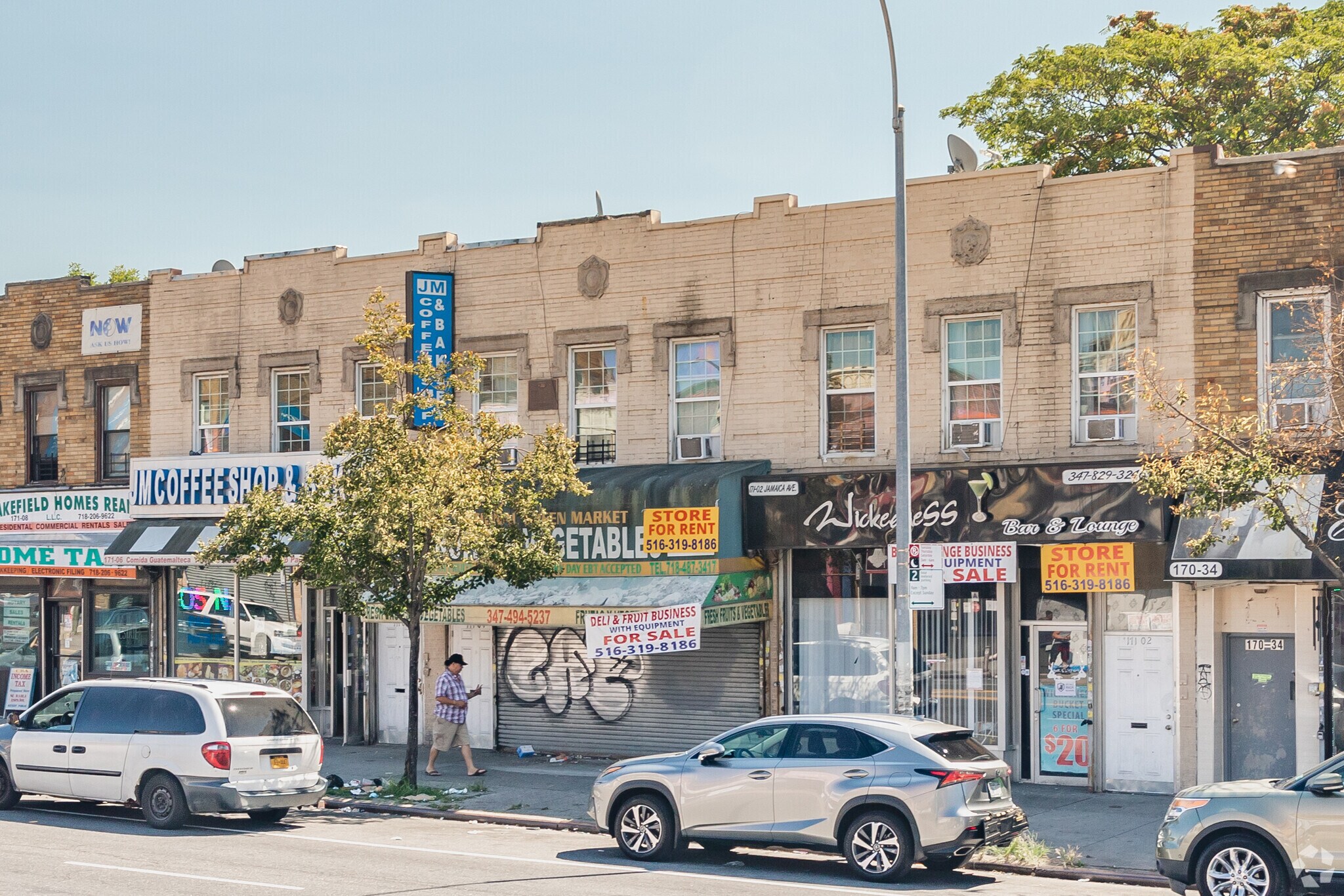 171-02 Jamaica Ave, Jamaica, NY for lease Primary Photo- Image 1 of 3