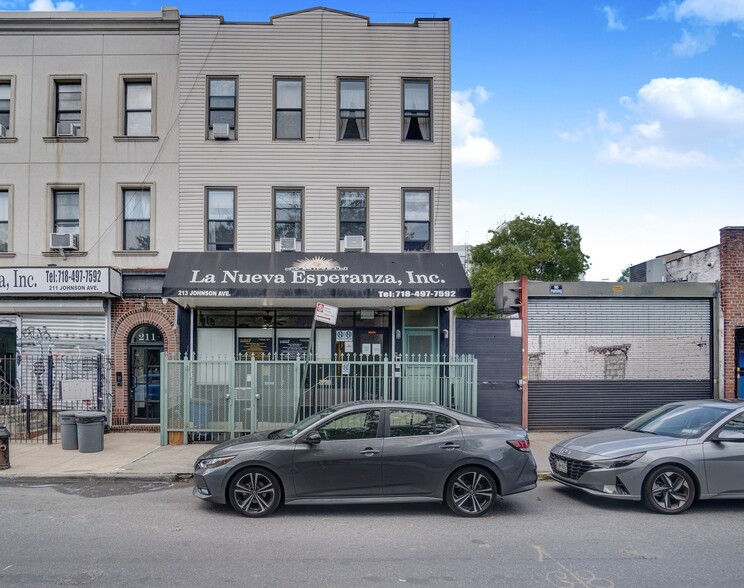 213 Johnson Ave, Brooklyn, NY for sale - Building Photo - Image 1 of 14