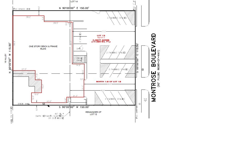 4444 Montrose Blvd, Houston, TX for sale - Site Plan - Image 3 of 4