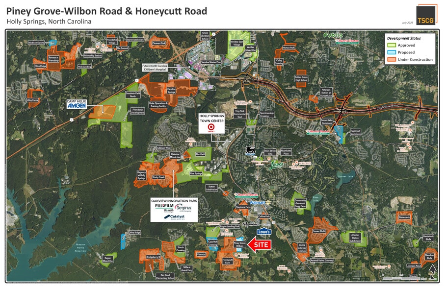 1100 Piney Grove Wilbon Rd, Holly Springs, NC for lease - Primary Photo - Image 1 of 3