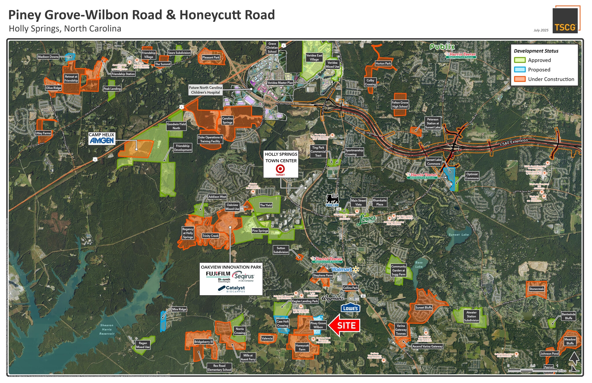 1100 Piney Grove Wilbon Rd, Holly Springs, NC for lease Primary Photo- Image 1 of 4